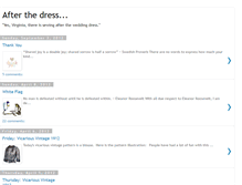 Tablet Screenshot of afterthedress.blogspot.com