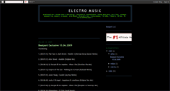 Desktop Screenshot of electro--music.blogspot.com