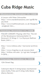 Mobile Screenshot of cubaridgemusic.blogspot.com