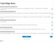 Tablet Screenshot of cubaridgemusic.blogspot.com