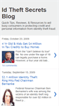 Mobile Screenshot of idtheftsecrets.blogspot.com
