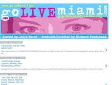 Tablet Screenshot of golivemiami.blogspot.com