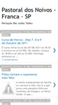 Mobile Screenshot of pastoraldosnoivos-sjt-franca.blogspot.com
