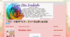 Desktop Screenshot of desaituindah.blogspot.com