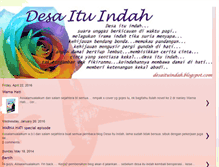 Tablet Screenshot of desaituindah.blogspot.com