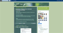 Desktop Screenshot of admts106.blogspot.com