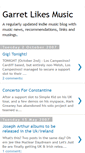 Mobile Screenshot of garretlikesmusic.blogspot.com
