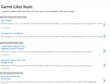 Tablet Screenshot of garretlikesmusic.blogspot.com
