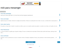 Tablet Screenshot of nickpamessenger.blogspot.com