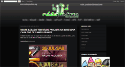 Desktop Screenshot of bandaradiopaulista.blogspot.com