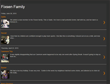 Tablet Screenshot of fixsenfamily.blogspot.com