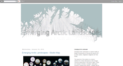 Desktop Screenshot of emergingarcticlandscapes.blogspot.com