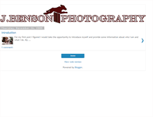 Tablet Screenshot of jbensonphoto.blogspot.com