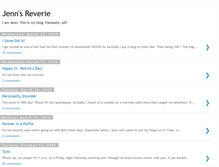 Tablet Screenshot of jennsreverie.blogspot.com