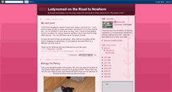 Desktop Screenshot of ladynomad2005.blogspot.com