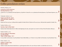 Tablet Screenshot of coffee-percolators.blogspot.com