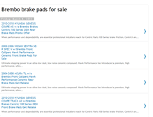 Tablet Screenshot of brembobrakepads.blogspot.com