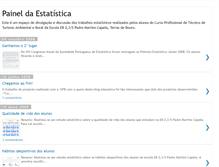 Tablet Screenshot of estatisticanaescola.blogspot.com