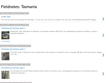 Tablet Screenshot of fieldnotestasmania.blogspot.com