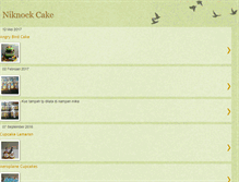 Tablet Screenshot of niknoekcake.blogspot.com