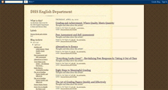 Desktop Screenshot of dhsenglishdept.blogspot.com