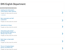 Tablet Screenshot of dhsenglishdept.blogspot.com