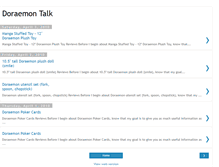Tablet Screenshot of doraemontalk.blogspot.com