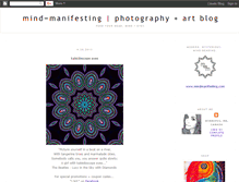 Tablet Screenshot of mindmanifesting.blogspot.com