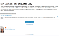 Tablet Screenshot of kimmaxwelletiquette.blogspot.com