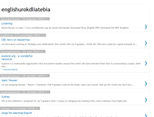 Tablet Screenshot of englishurokdliatebia.blogspot.com