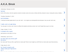 Tablet Screenshot of binskblog.blogspot.com