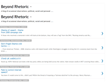 Tablet Screenshot of beyondrhetoric.blogspot.com
