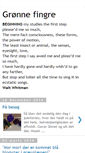 Mobile Screenshot of groennefingre.blogspot.com