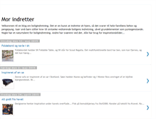 Tablet Screenshot of morindretter.blogspot.com