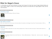 Tablet Screenshot of megansgraceride.blogspot.com