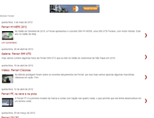 Tablet Screenshot of mondoferrari.blogspot.com