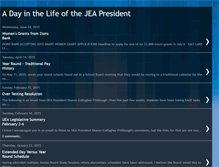 Tablet Screenshot of jeapresident.blogspot.com