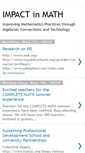 Mobile Screenshot of impactmath.blogspot.com