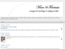 Tablet Screenshot of fantasiayarns.blogspot.com
