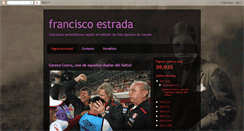 Desktop Screenshot of francisco-estrada.blogspot.com