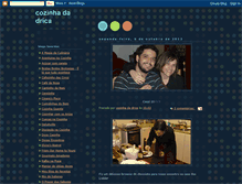 Tablet Screenshot of cozinhadadrica.blogspot.com
