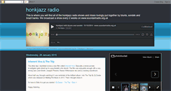 Desktop Screenshot of honkjazzradio.blogspot.com
