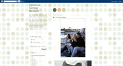 Desktop Screenshot of mommasmonkeybusiness.blogspot.com