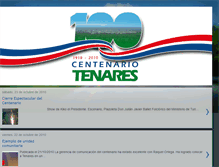 Tablet Screenshot of primercentenariodetenares.blogspot.com