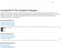 Tablet Screenshot of linuxlandit.blogspot.com