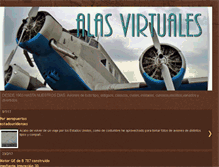Tablet Screenshot of alasvirtuales.blogspot.com