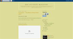 Desktop Screenshot of hbcstudents.blogspot.com