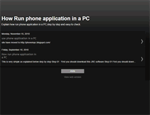 Tablet Screenshot of pcphonesoft.blogspot.com