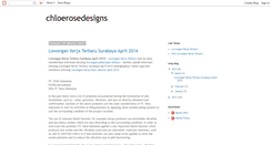Desktop Screenshot of chloerosedesigns.blogspot.com