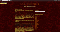 Desktop Screenshot of labibliofille.blogspot.com